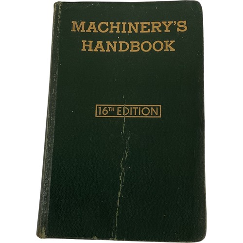 Machinery handbook 16th - machinery's,
