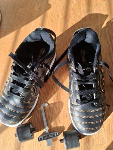 Heelys trainers black gold - heelys, black/gold