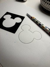 Disney Mickey Mouse Stencil