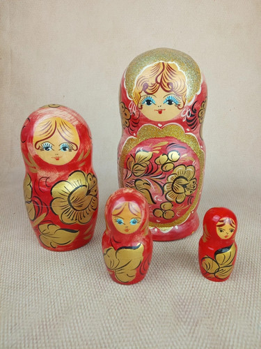 Vintage russian nesting - vintage,