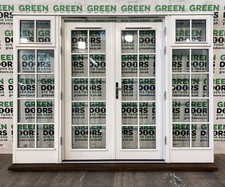 HARDWOOD WOODEN FRENCH DOORS