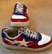 BAPE WGM Shark Face Red Low