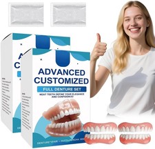 2 Set Silicone Dentures Full