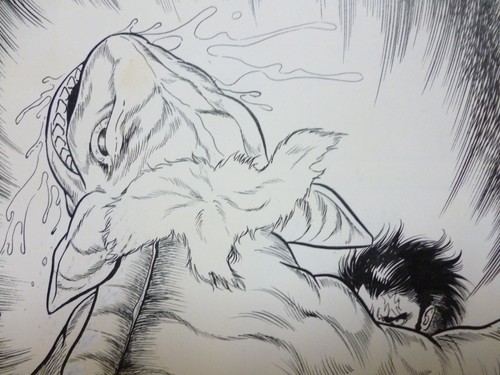 Original hand drawn manga - hand-drawn,