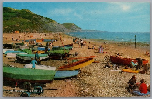 Charmouth dorset the beach - charmouth,