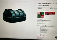 Central heating oil storage