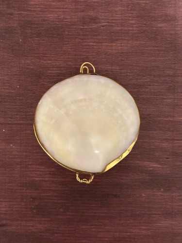 Vintage shell clam purse - clam,