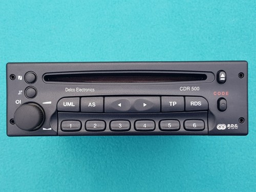 Delco cdr 500 opel radio - delco, cd