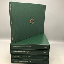 The Goodwood Road Racing Club Yearbook Hardcover Book Bundle