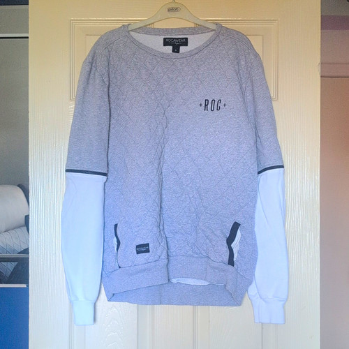 Rocawear grey white - rocawear, grey/white