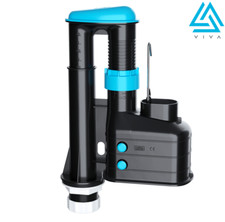 WC Toilet Cistern Syphon - Lever Flush Type ADJUSTABLE HEIGHT 7.5" to 9.5"