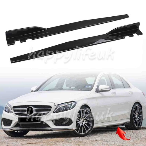 Car side skirts extension - car,