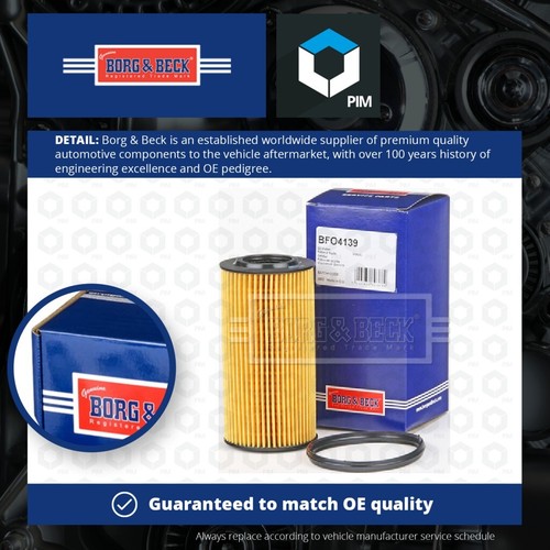 Oil filter bfo4139 borg beck - bfo4139,