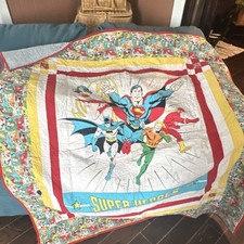 DC Comics Superheroes Quilt