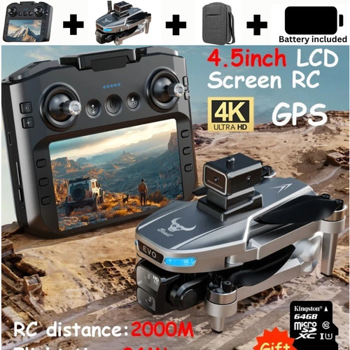 Drone professional gps hd - drone, 8k