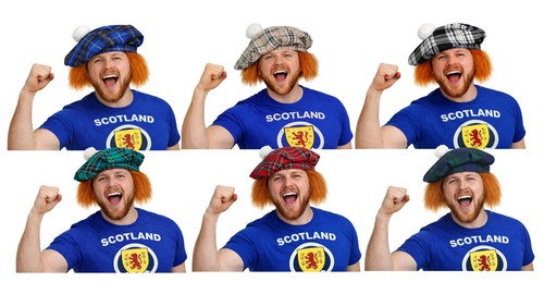 Adults tartan tam shanter - adults,
