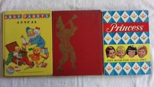 Vintage Annual Book Bundle : Andy Pandy, Enid Blyton, Princess Book For Girls