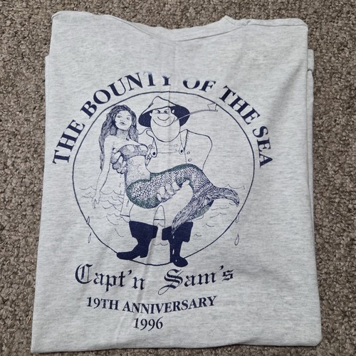 Vtg single stitch mermaid - single,