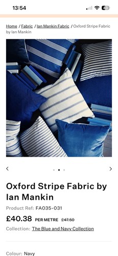 Ian mankin oxford stripe - ian,