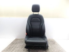 BLACK LEATHER HEATED SEAT