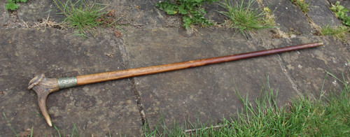 Vintage walking hiking stick - vintage,
