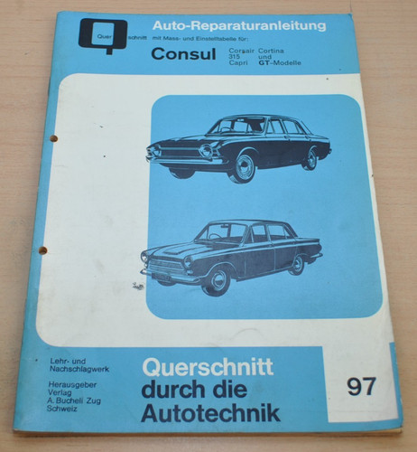 Ford consul corsair - 315, capri