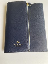 Radley London Navy Leather Zip