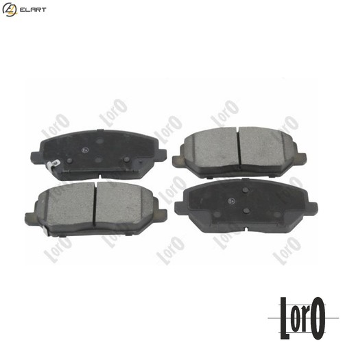 Brake pad set disc - pad,