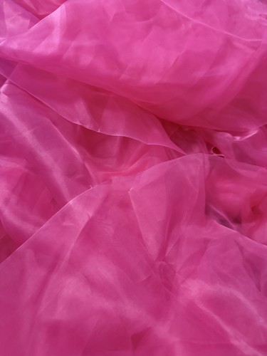 100 pure silk organza - 100%, fabric