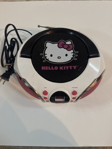 Hello kitty player radio - cd,