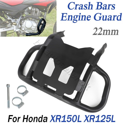 Engine guard crash - engine, bars