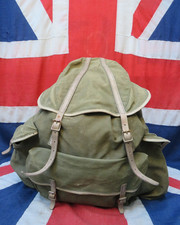 Vintage BB Everest All British Frame Rucksack Backpack Canvas Leather 1950s
