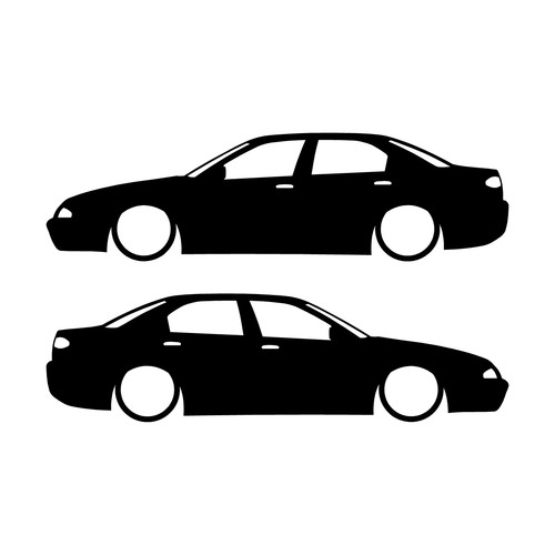 Set car decal - car,
