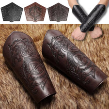Medieval Leather Wrist Guards