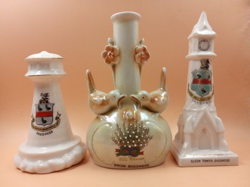 Crested china all - x3,