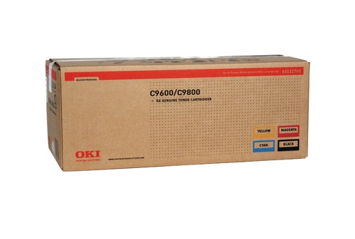 Genuine oki 43112702 - 43112702, rainbow