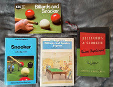 Vintage Snooker books 1949 onwards Set of 4