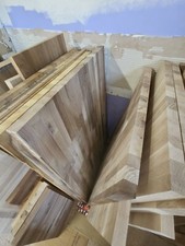 Solid Walnut Kitchen Worktop 40mm Thick / Wood Countertops