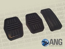 MORRIS MARINA, ITAL, ALLEGRO CLUTCH, BRAKE & ACCELERATOR PEDAL PADS KIT x 3