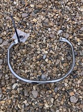 05-18 VESPA GTS GTV 125 250 300 REAR GRAB RAIL PASSENGER CHROME