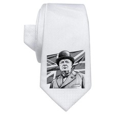 'Winston Churchill' White Tie