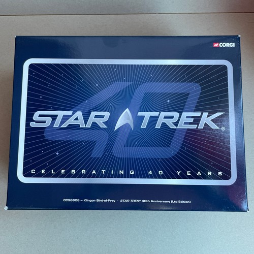 Corgi star trek 40th - corgi,
