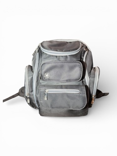 Gray multi pocket - multi-pocket, nylon