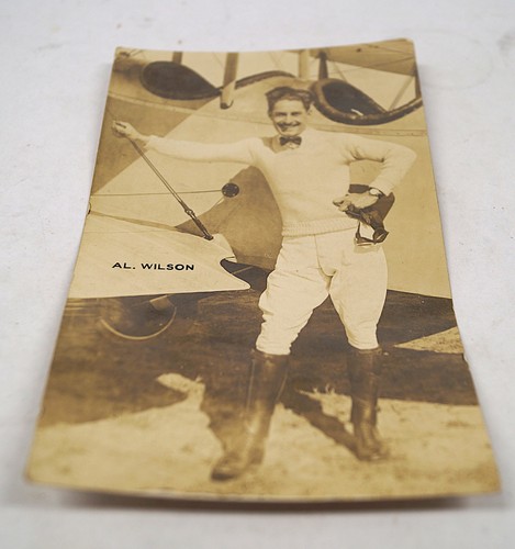 Wilson postcard rppc - wilson,