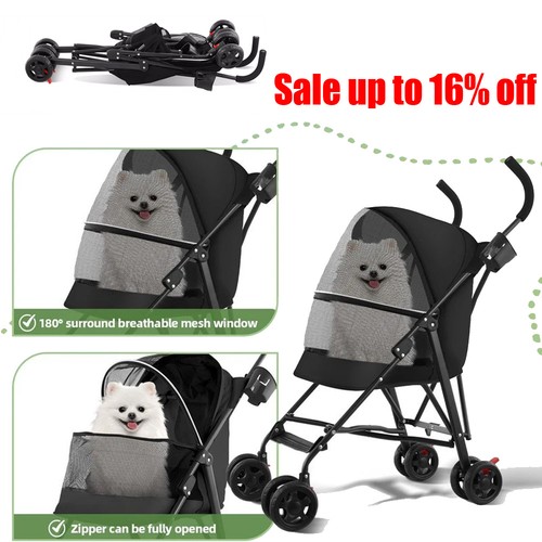 Pet stroller dog - stroller, puppy