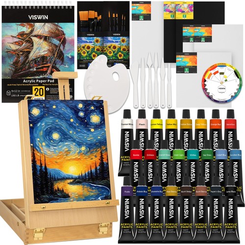 Acrylic paint set pcs - set,