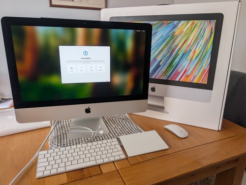 Apple imac with 5in - imac, 21.5in