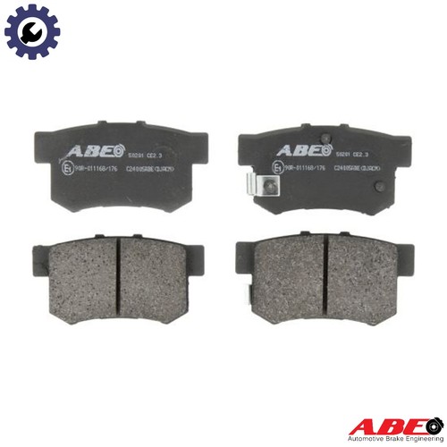 Brake pad set disc - brake,