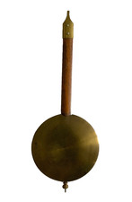 Antique Brass/wood Art Deco