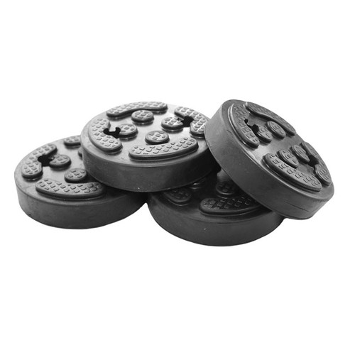 Post lift round rubber pads - lift,